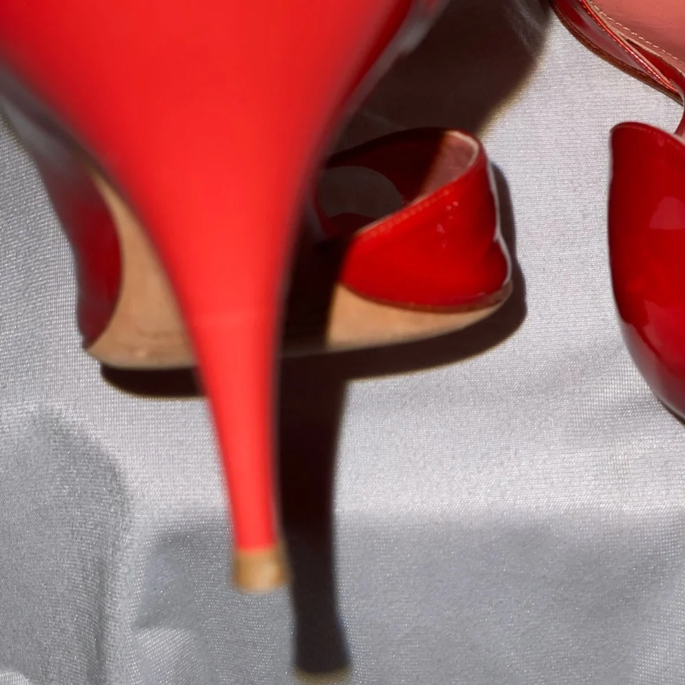 Sebastian Milano Cutaway  Patent Heels
